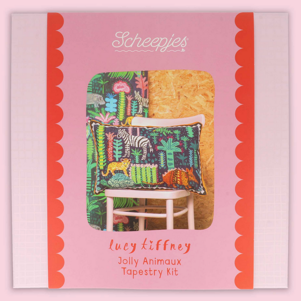 Lucy Tiffney : Jolly Animaux Tapestry Kit