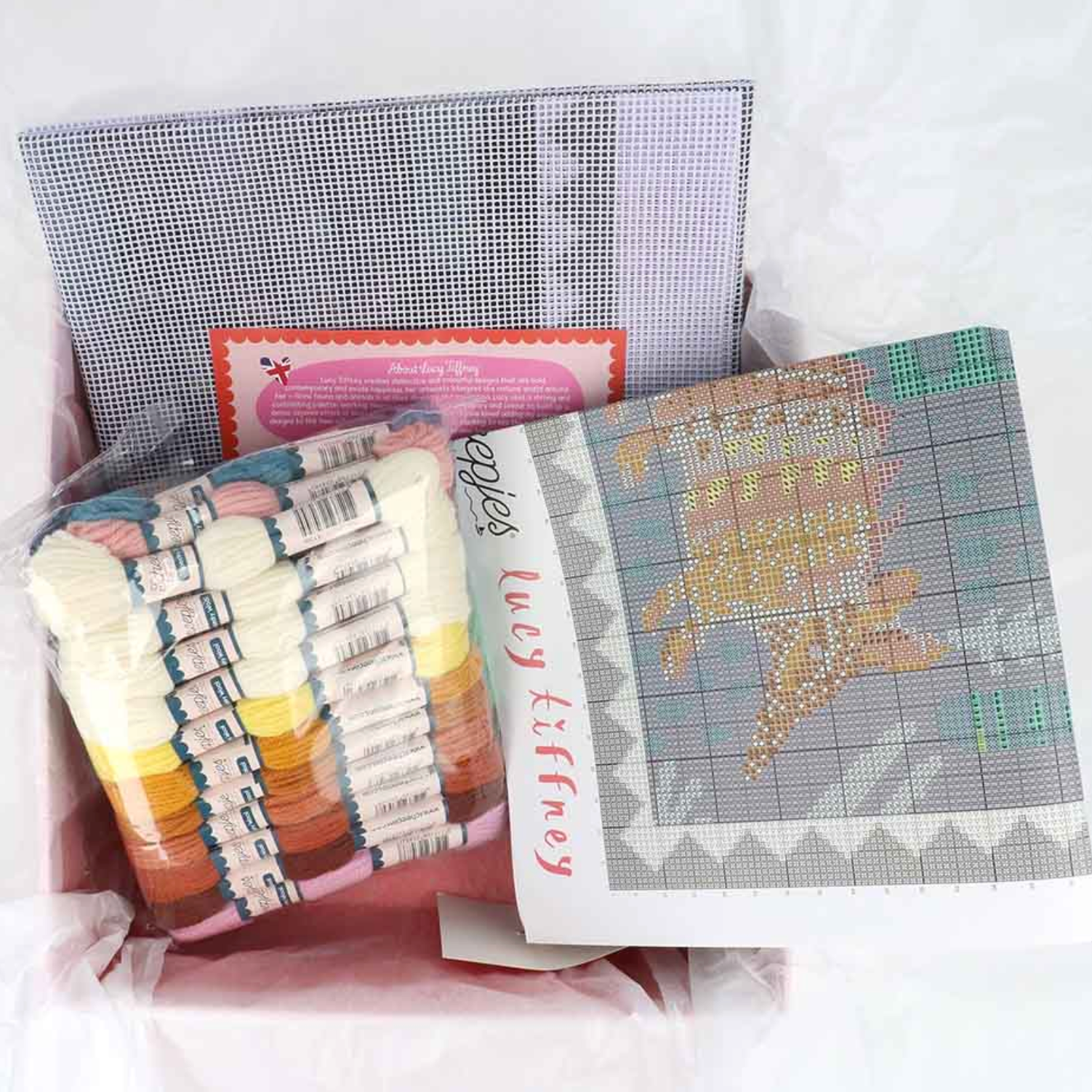 Lucy Tiffney : Jolly Animaux Tapestry Kit