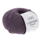 Lang Cashmere Premium 25g : Aubergine : Colour 180