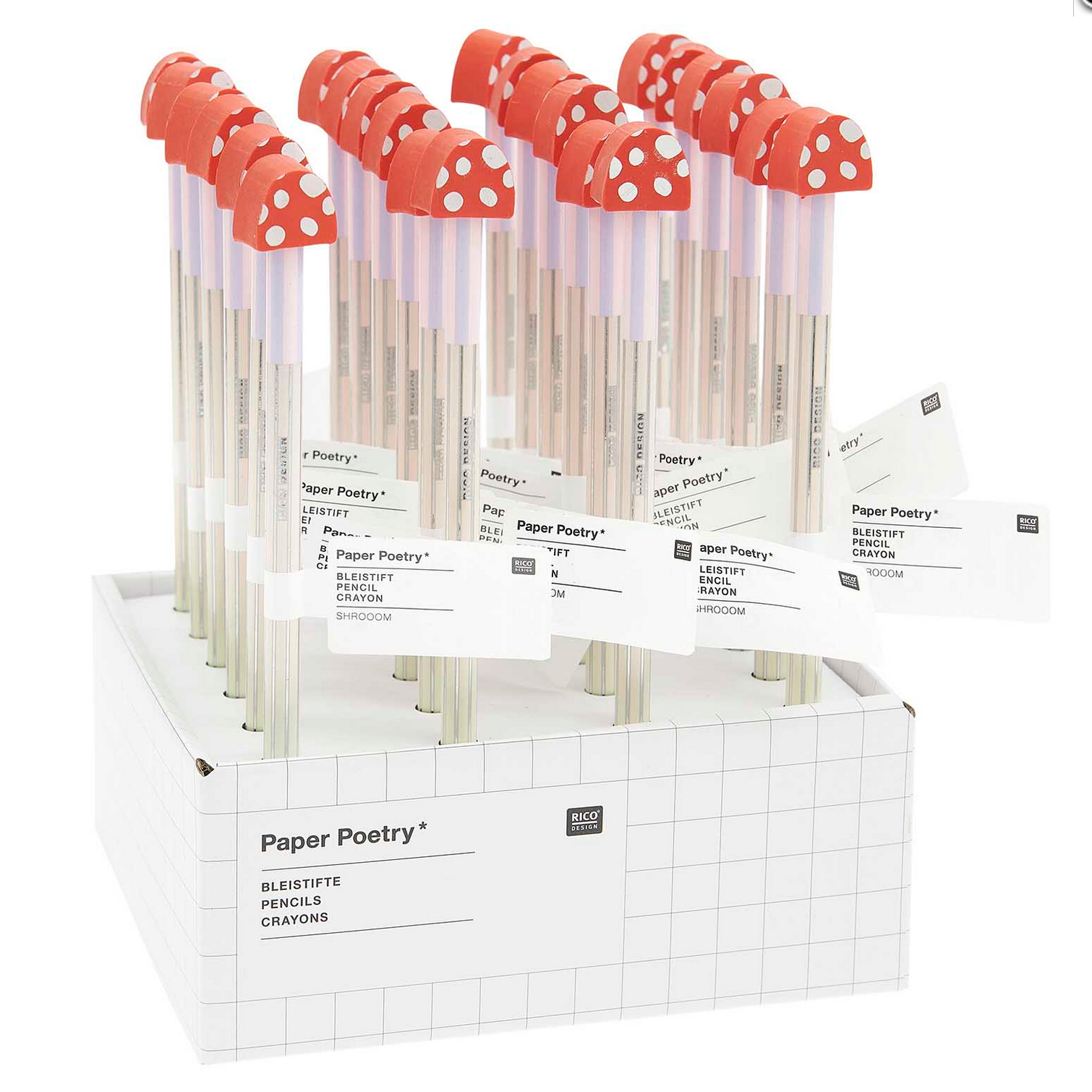 Mushroom / Toadstool Pencil