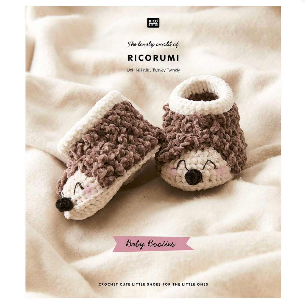 Ricorumi Baby Booties Pattern Book