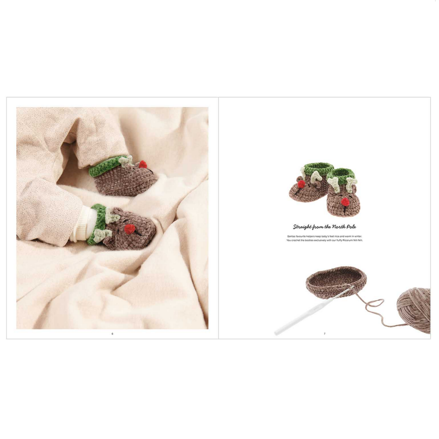 Ricorumi Baby Booties Pattern Book