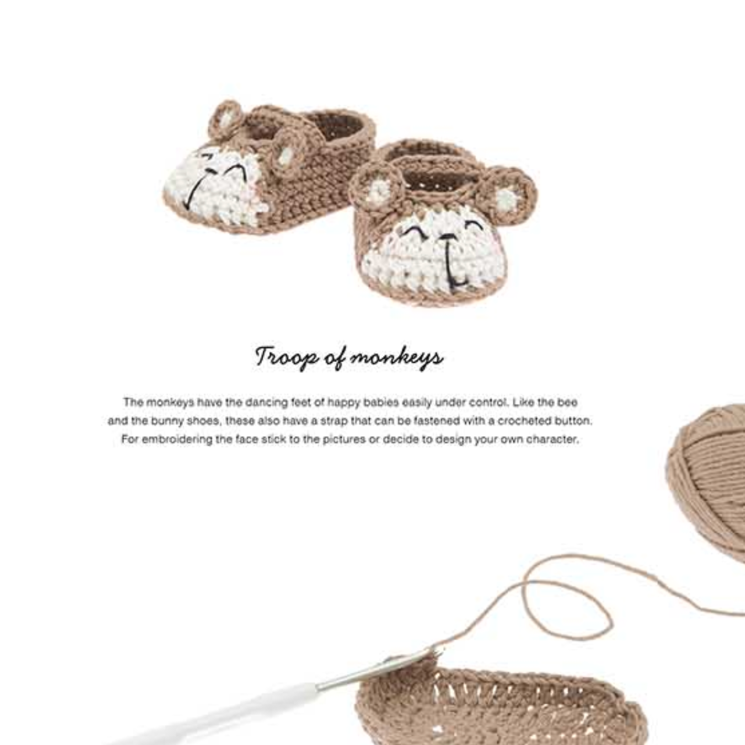 Ricorumi Baby Booties Pattern Book