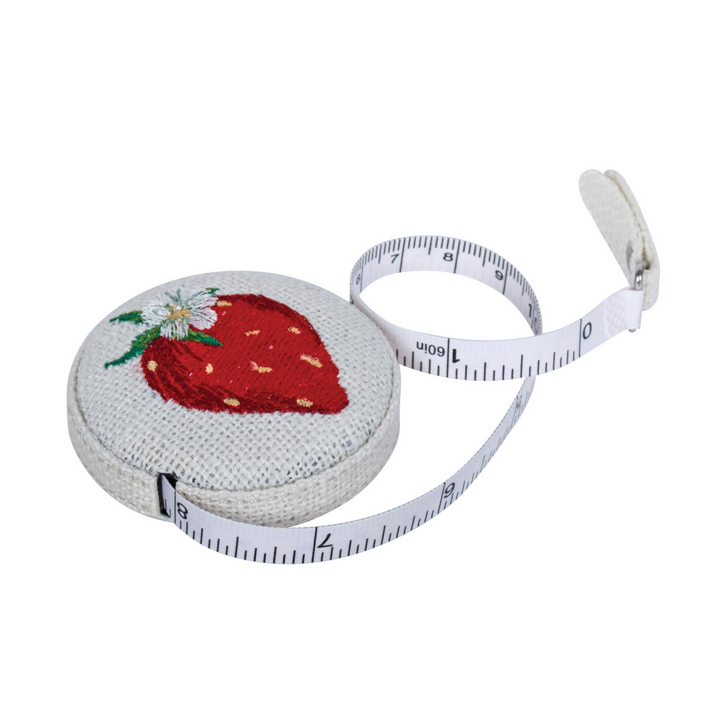 Strawberry Appliqué Tape Measure