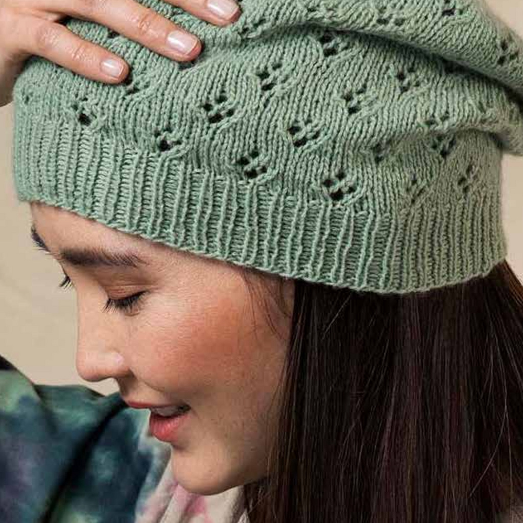 Cashmere Pia Hat Yarn Pack & Pattern : in 14 colours