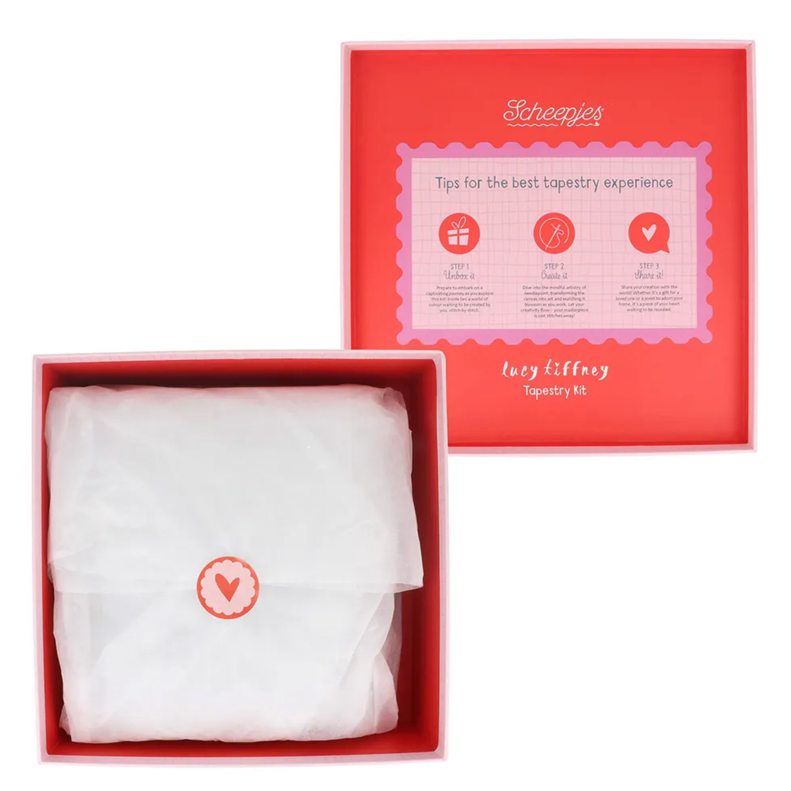 Lucy Tiffney : Pinks Tapestry Kit