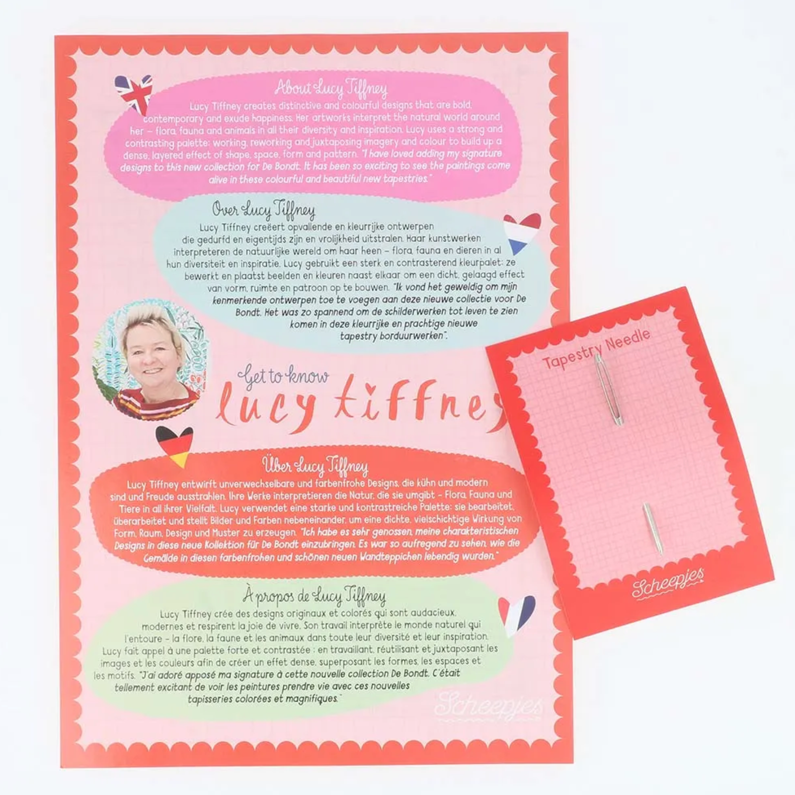 Lucy Tiffney : Pinks Tapestry Kit