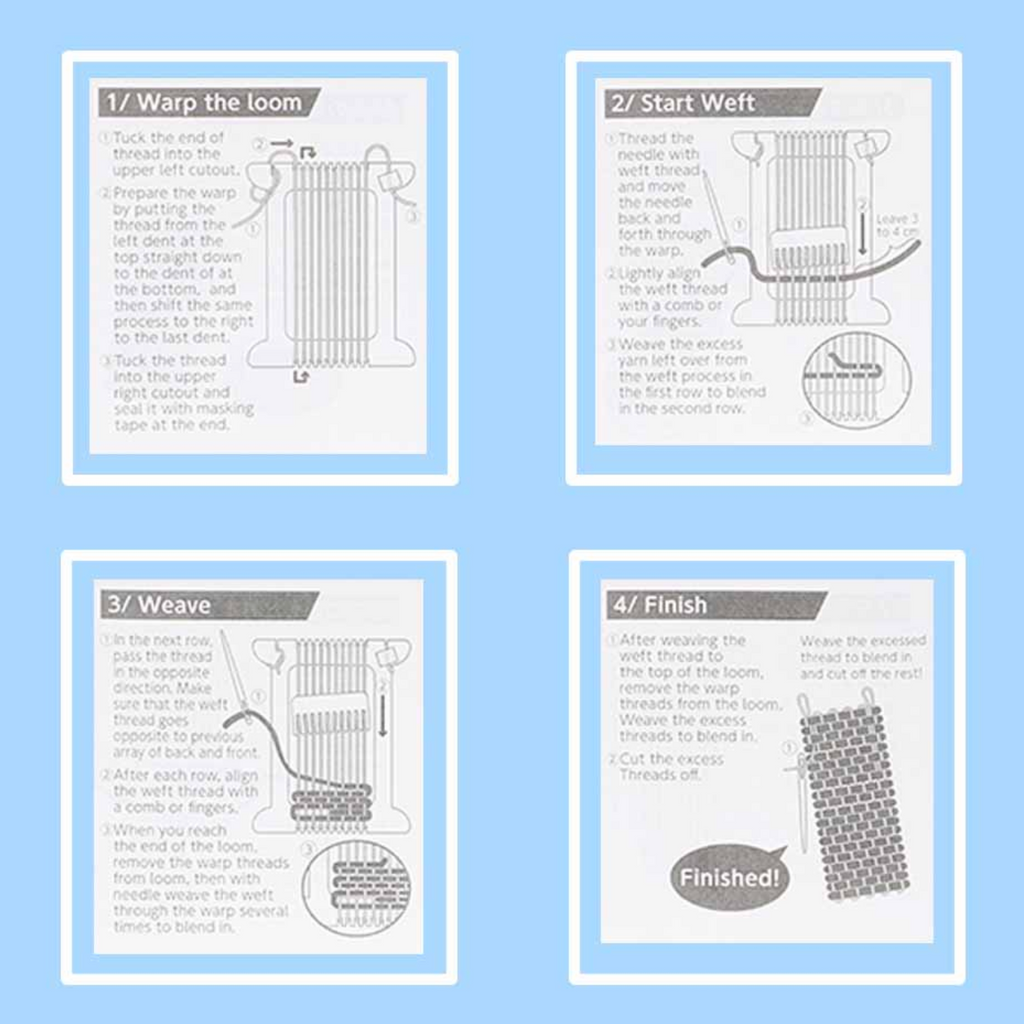 Pokeori Asobi Weaving Yarn :  Greys