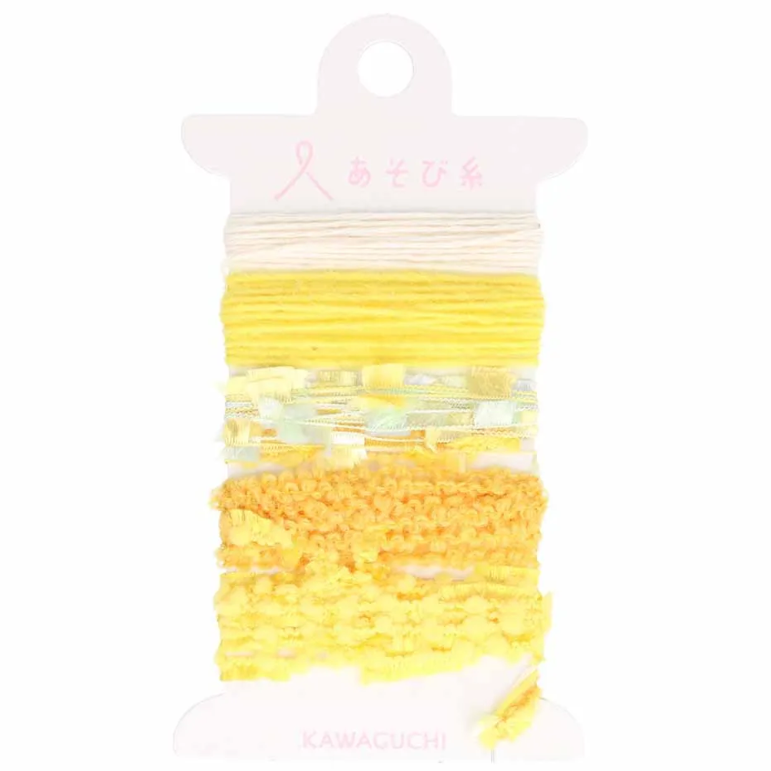 Pokeori Asobi Weaving Yarn :  Yellows