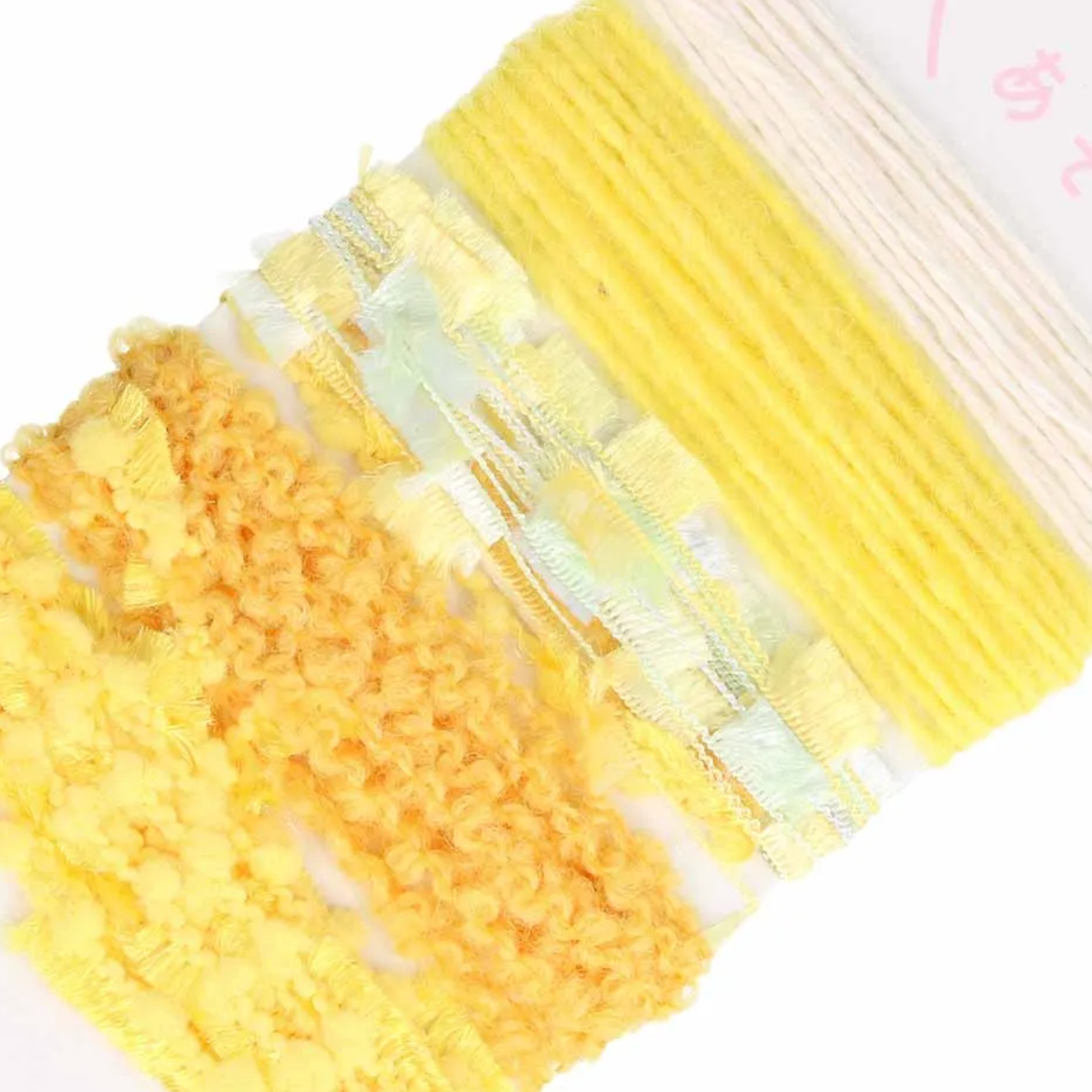 Pokeori Asobi Weaving Yarn :  Yellows