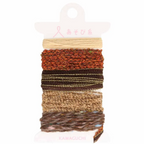Pokeori Asobi Weaving Yarn :  Browns