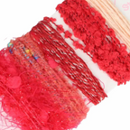 Pokeori Asobi Weaving Yarn :  Reds