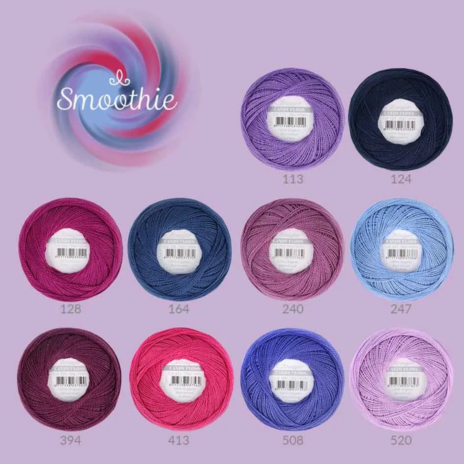 Scheepjes Candy Floss Colour Pack 10x20gr : Smoothie