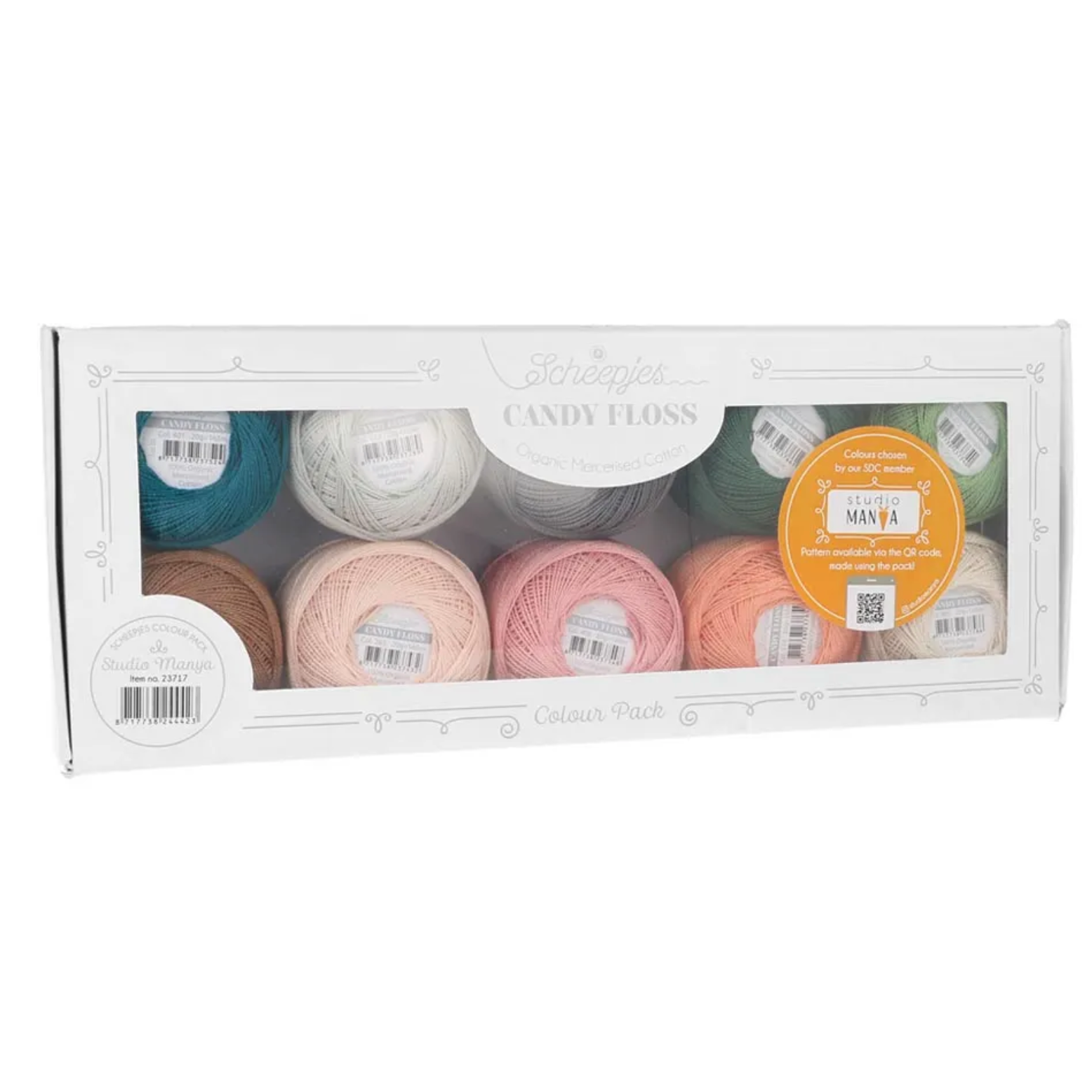Scheepjes Candy Floss Colour Pack 10x20gr : Studio Manya