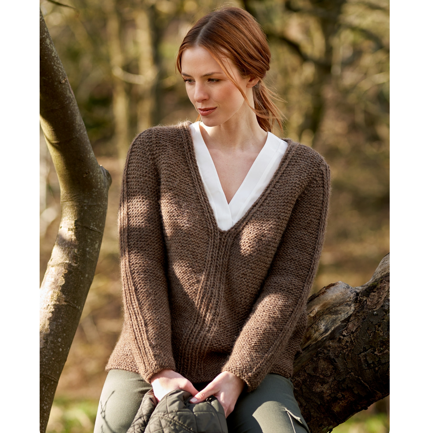 WYS Fleece Family Collection Pattern Book : 13 Hand Knit Designs