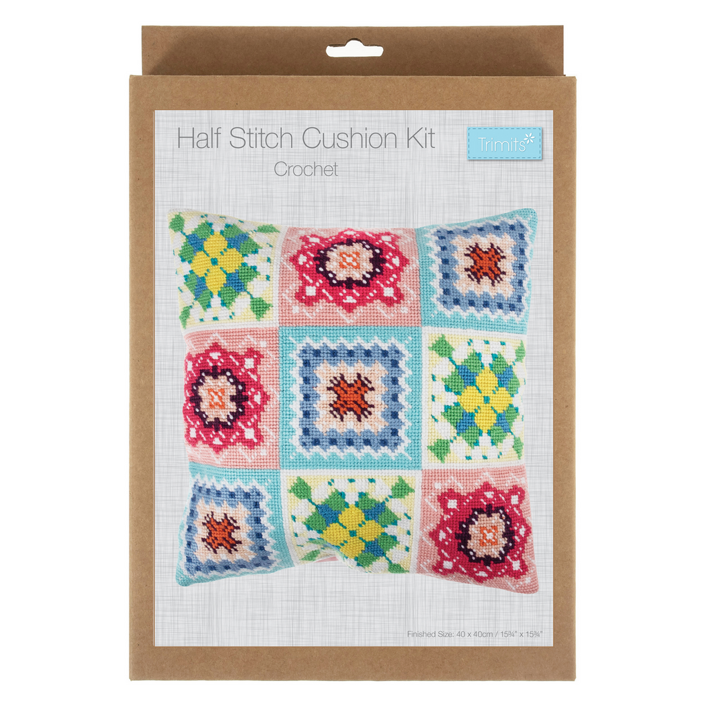 Half Stitch / Tapestry Kit: Cushion: Crochet
