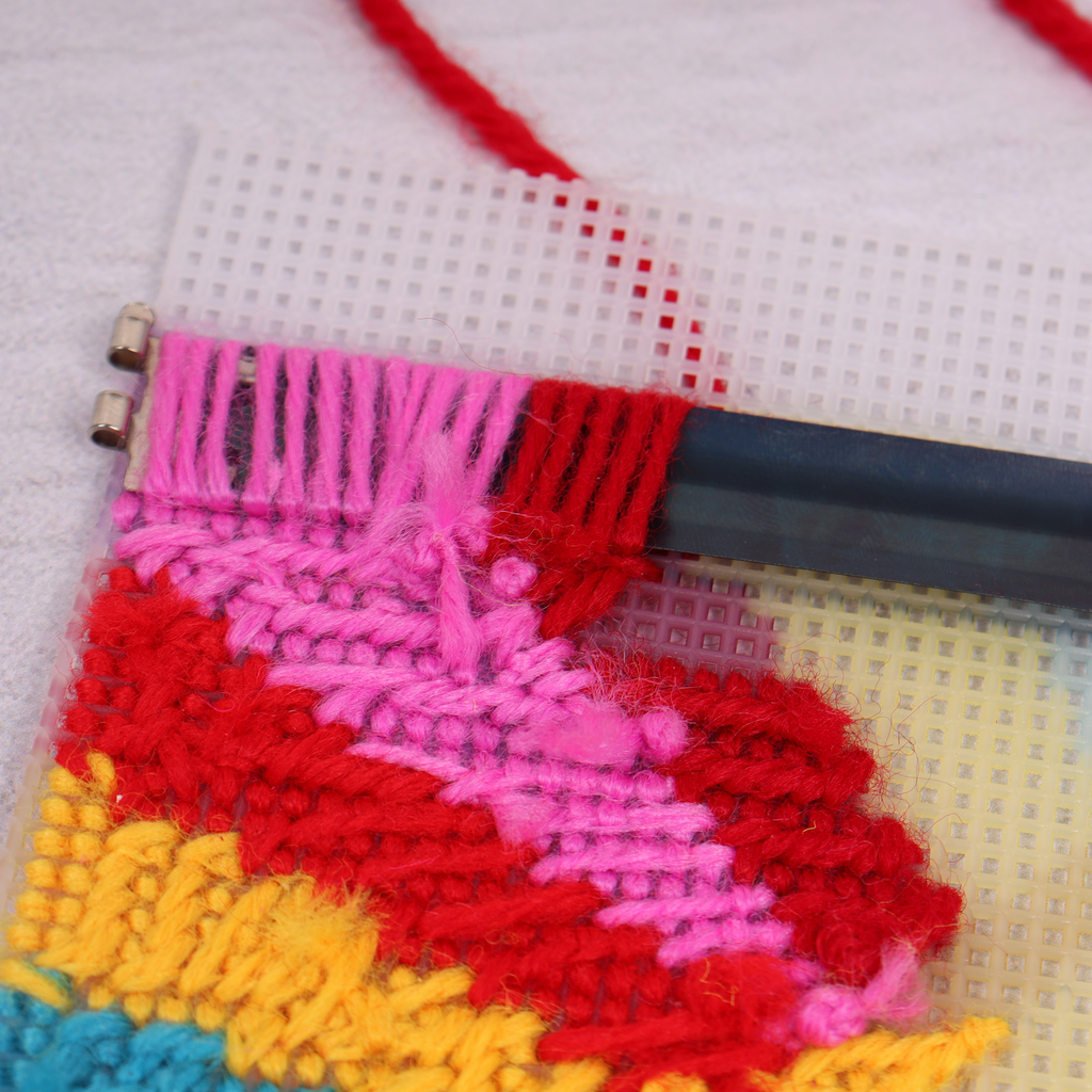Half Stitch / Tapestry Kit: Stitch Your Own Glasses Case: Sunshine