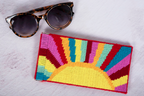 Half Stitch / Tapestry Kit: Stitch Your Own Glasses Case: Sunshine