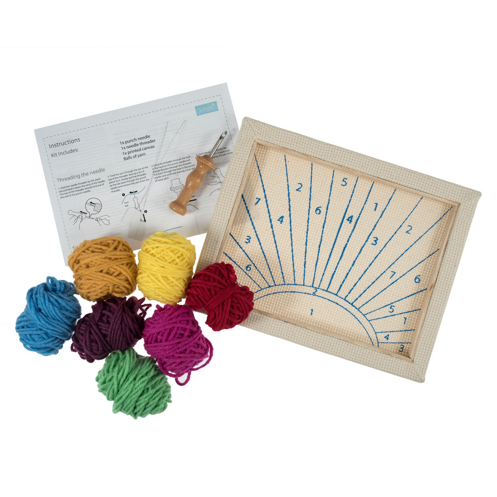 Punch Needle Kit: Sunrays