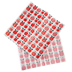 30 Vintage Apple Design sheets Greaseproof Paper