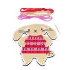 Learn to sew wooden hand-stitch set - Bunny