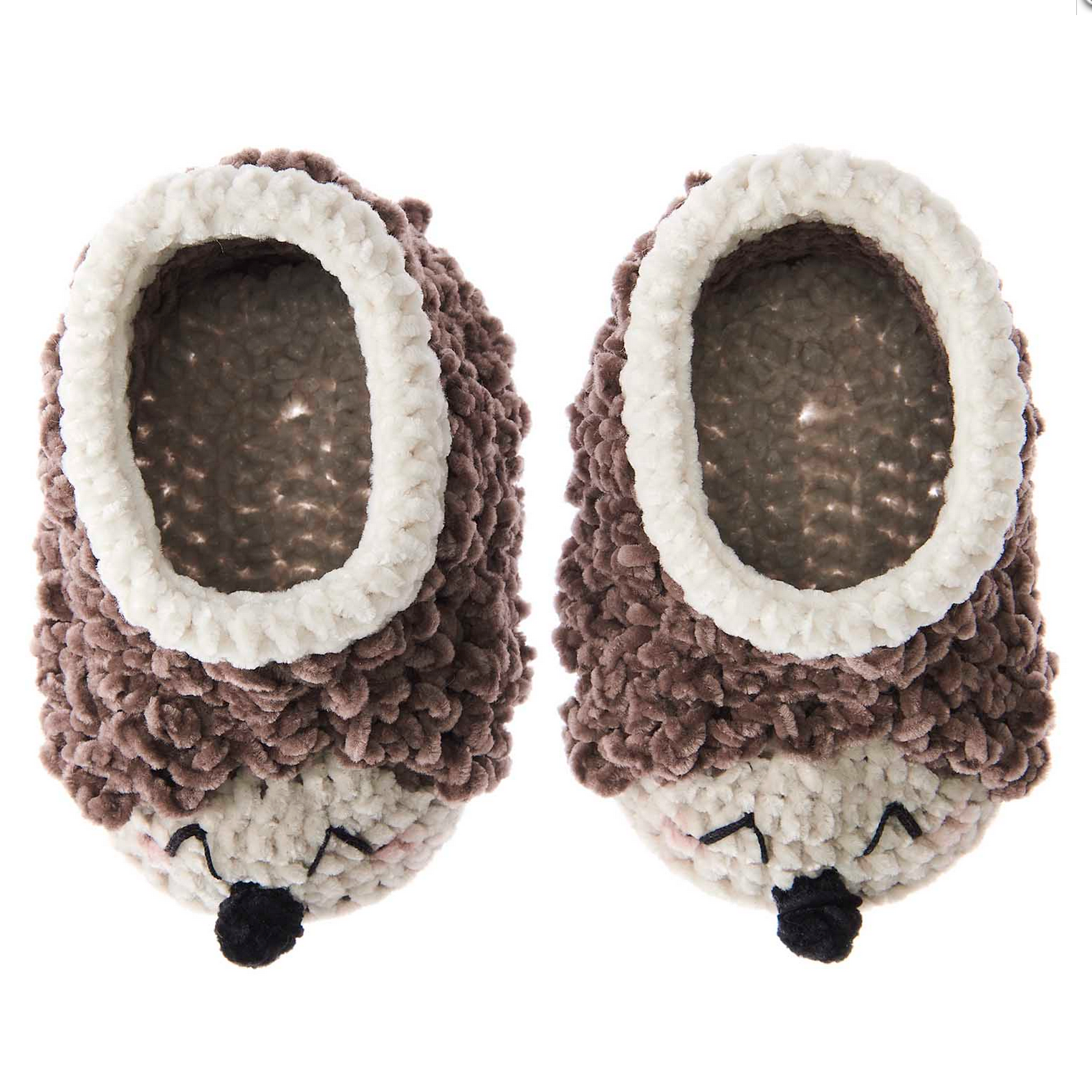 Ricorumi Crochet Kit : Baby Bootees : Hedgehog