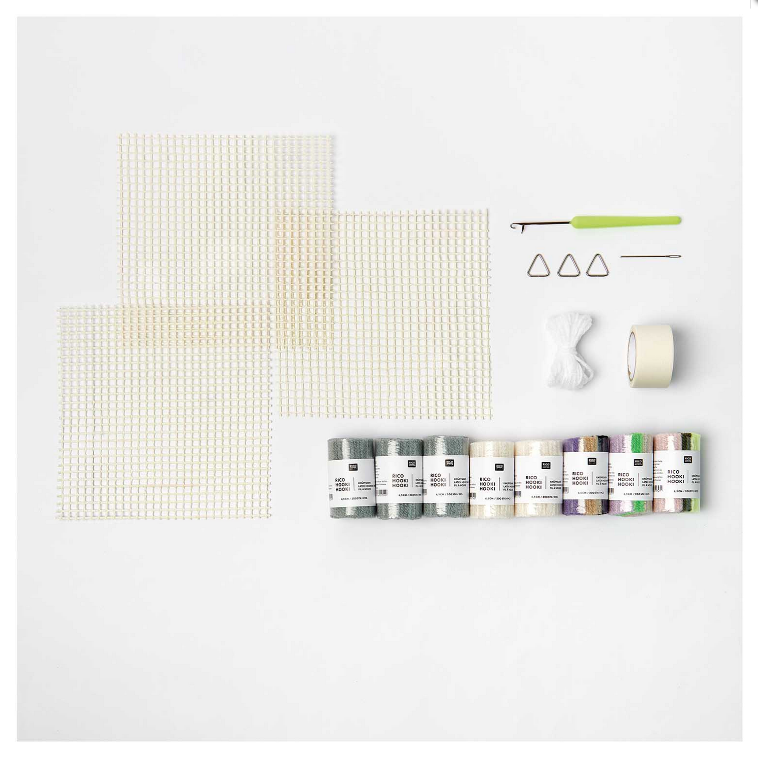 Rico Hooki Hooki Latch Hooking Kit, Marble pictures / Wall hangings