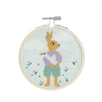 Embroidery Kit Counted Cross Stitch, Friends of Heart