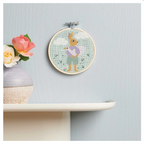 Embroidery Kit Counted Cross Stitch, Friends of Heart