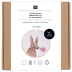 Embroidery Kit Traced, Bunny