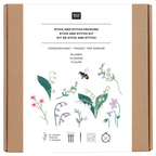 Stitch and Stick Kit : Flowers & Bee