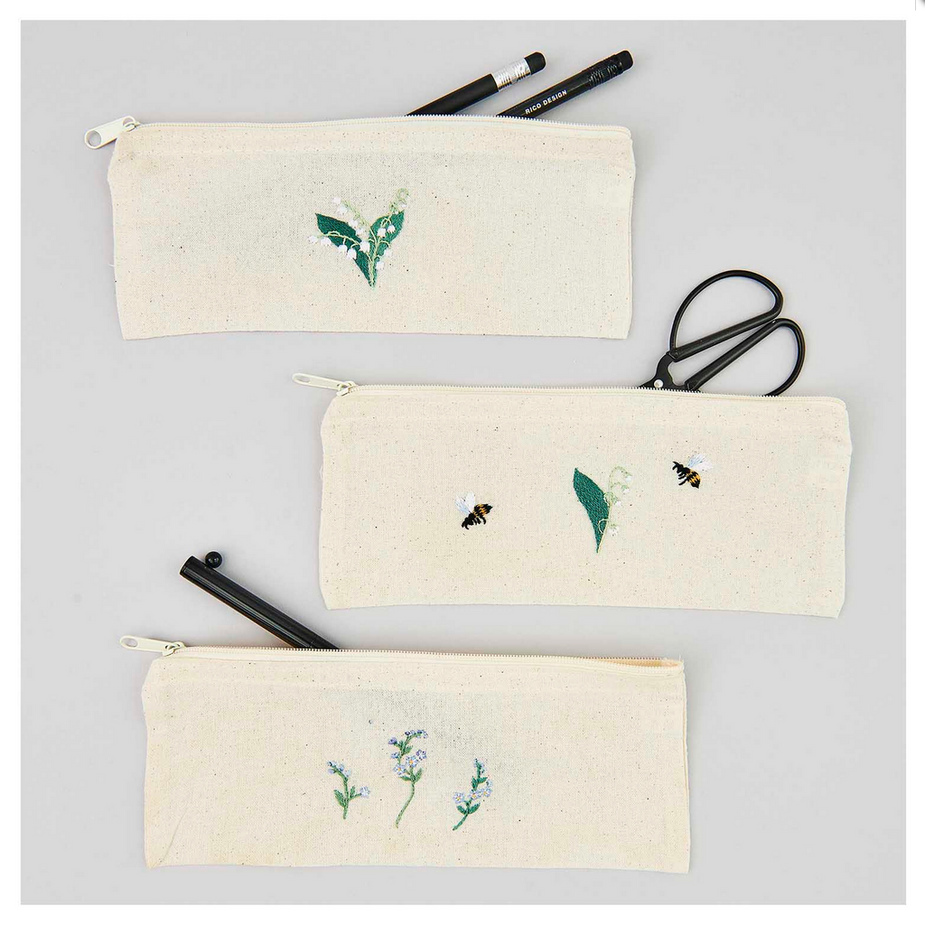 Stitch and Stick Kit : Flowers & Bee