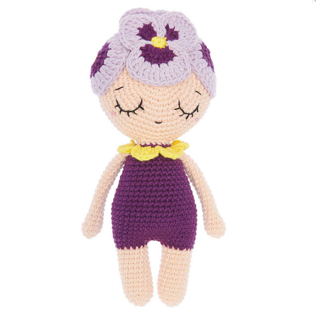 Ricorumi Crochet Kit : Blooming Beauties : Pansy