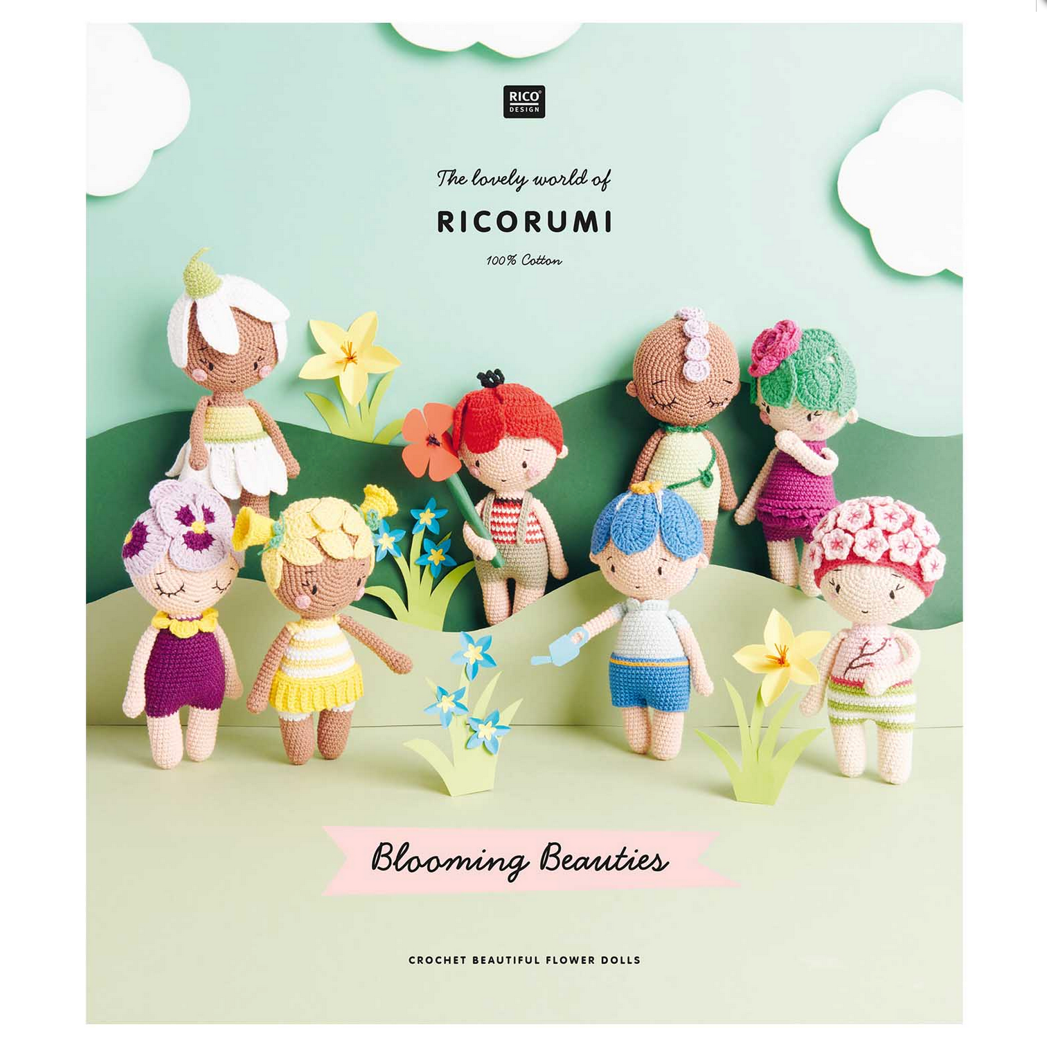Ricorumi Blooming Beauties Pattern Book