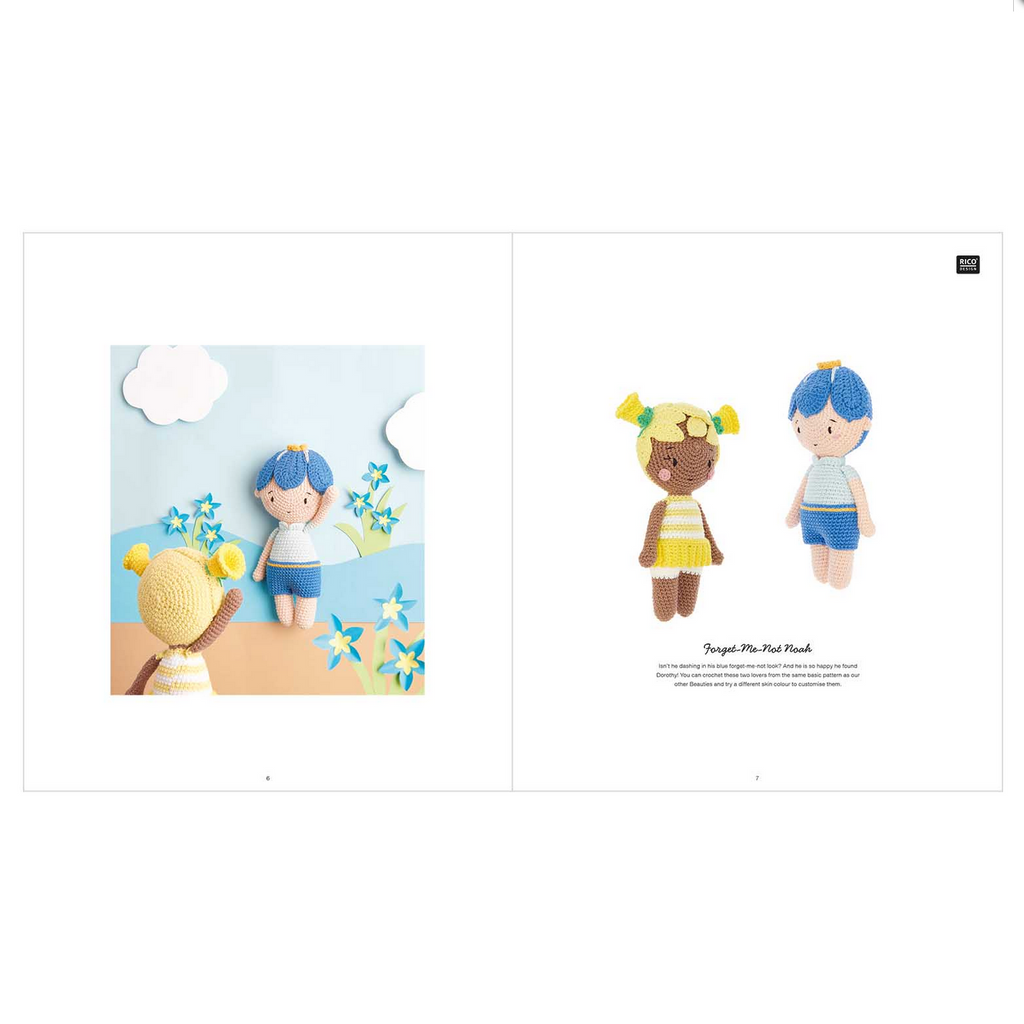 Ricorumi Blooming Beauties Pattern Book