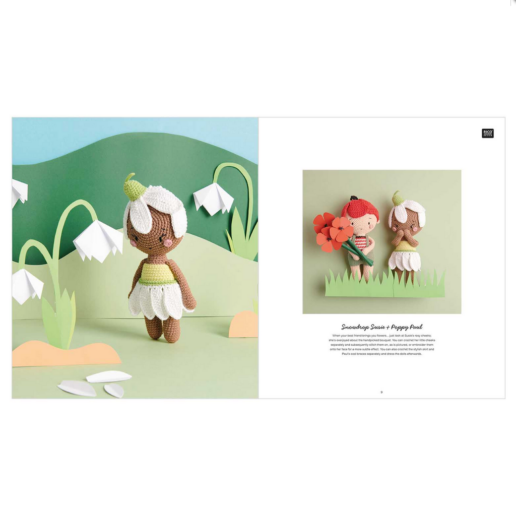 Ricorumi Blooming Beauties Pattern Book