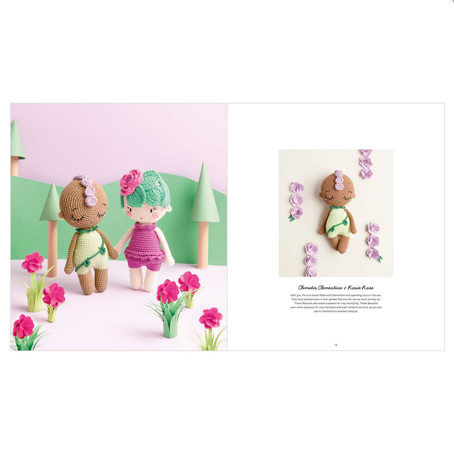 Ricorumi Blooming Beauties Pattern Book
