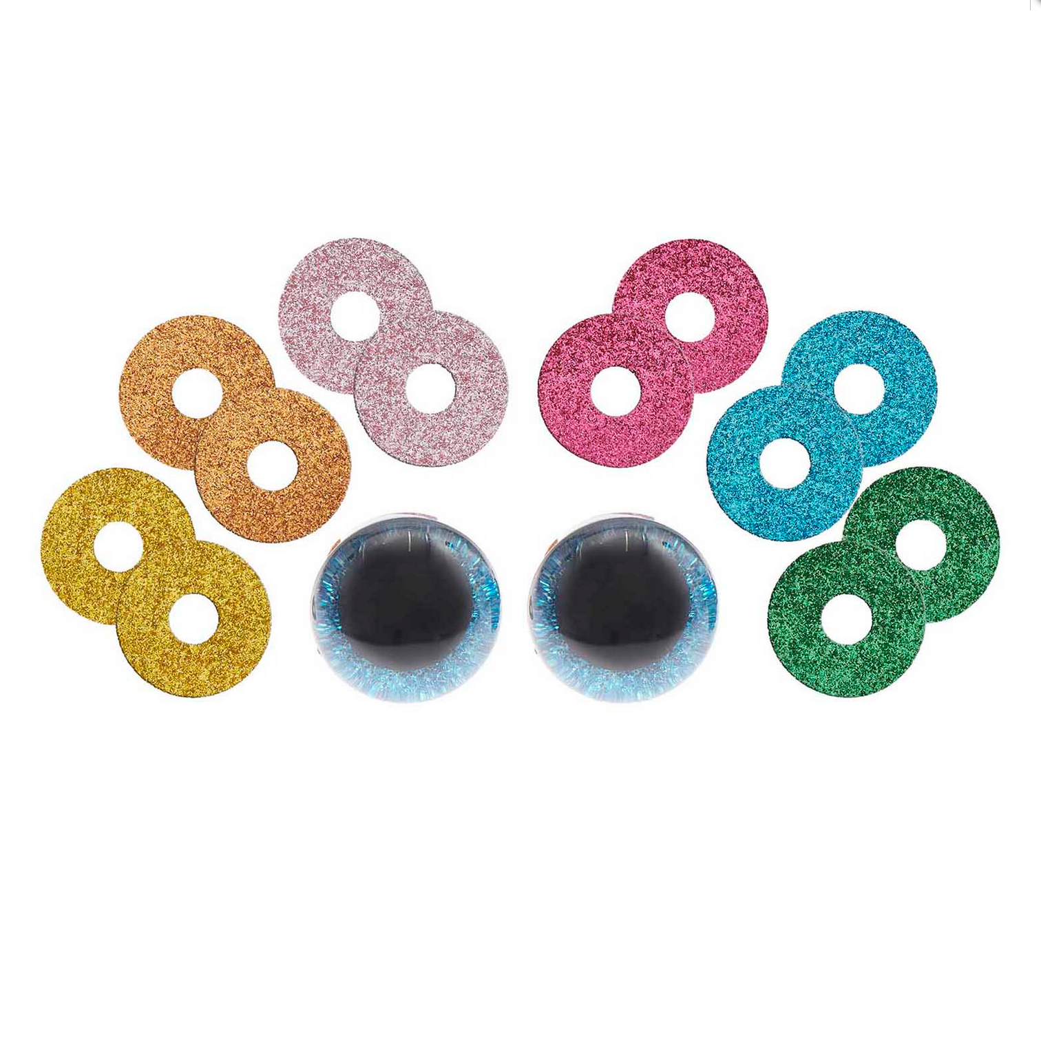 Safety eyes 2pcs, 30 mm, With 6 x colours to chose from