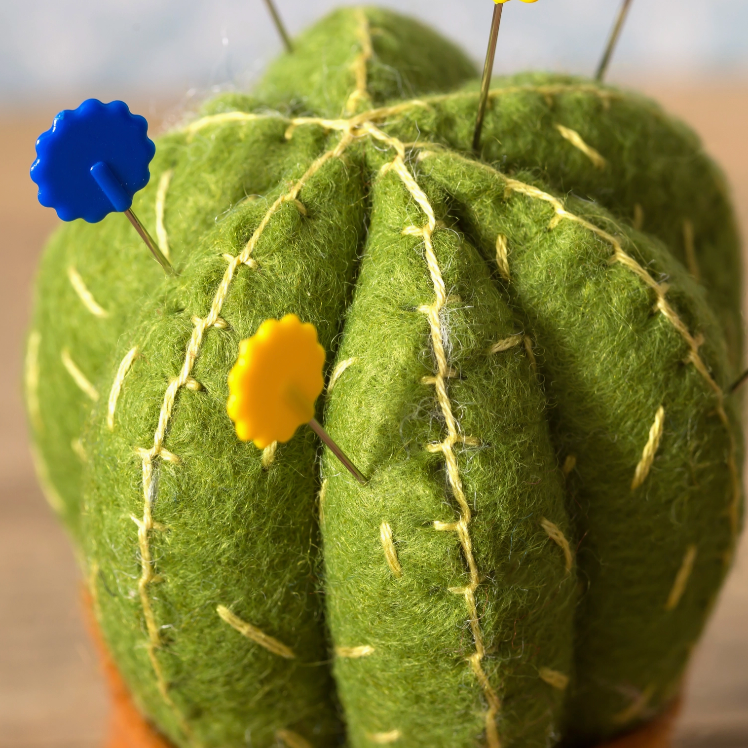 Cactus Pincushion Felt Craft Mini Kit