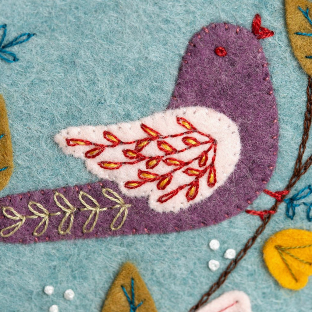 Dawn Chorus Appliqué Hoop Craft Kit