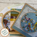 Dawn Chorus Appliqué Hoop Craft Kit