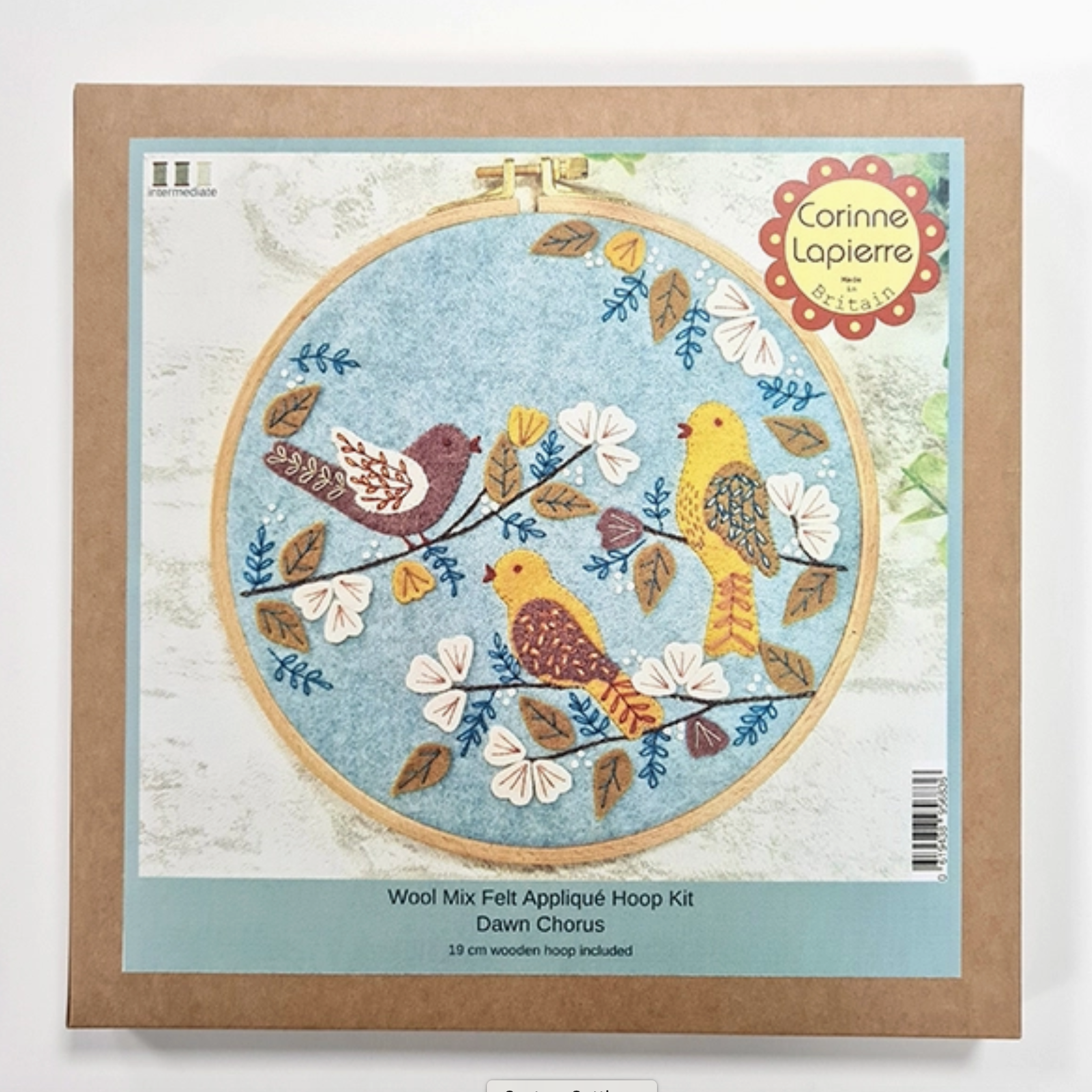 Dawn Chorus Appliqué Hoop Craft Kit