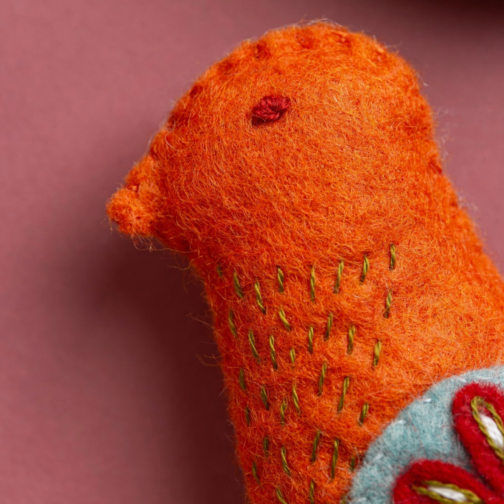Folk Birds Felt Craft Kit