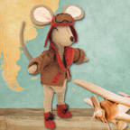 Little Mouse the Aviator Felt Craft Mini Kit