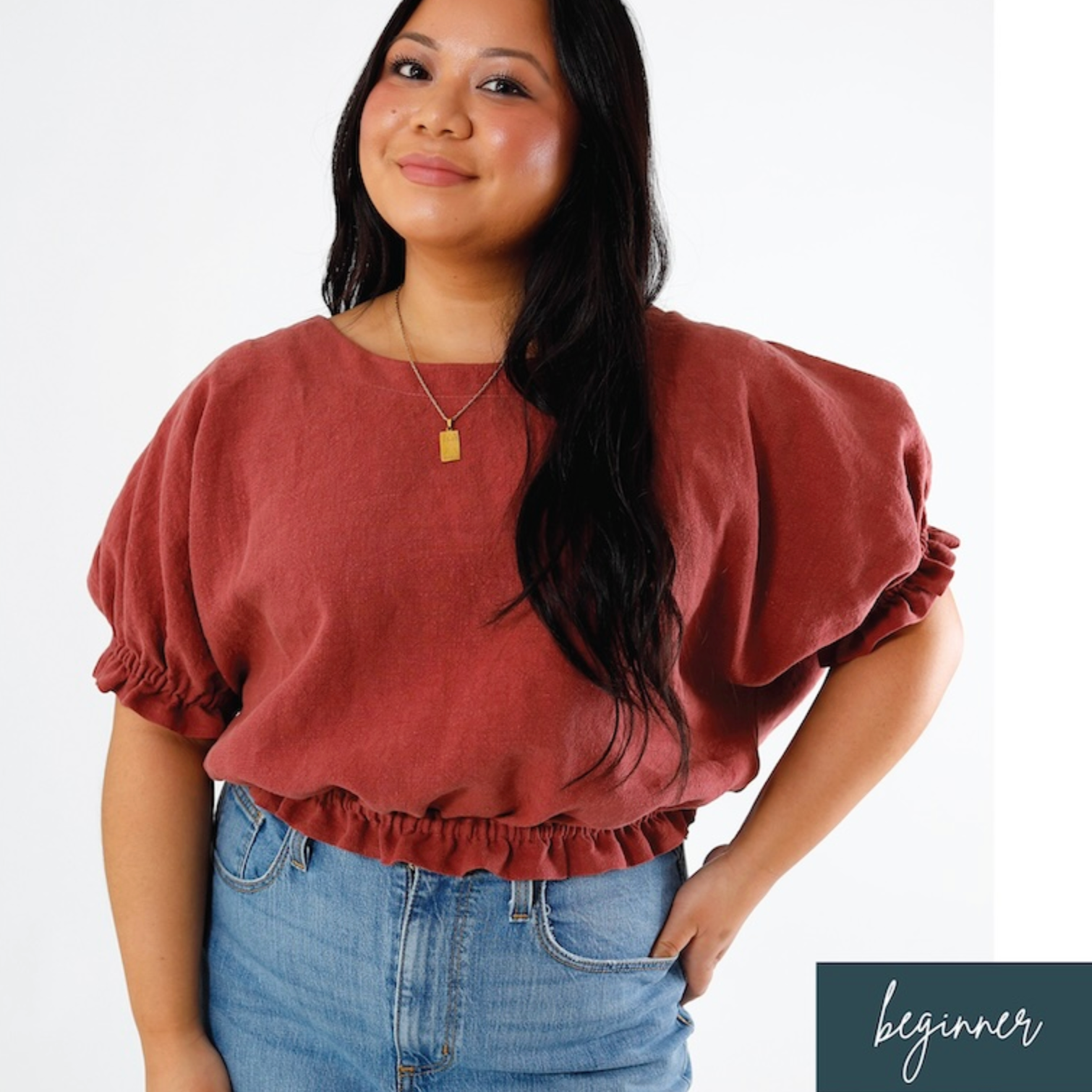 Aria Top Sewing Pattern By Chalk And Notch Patterns.