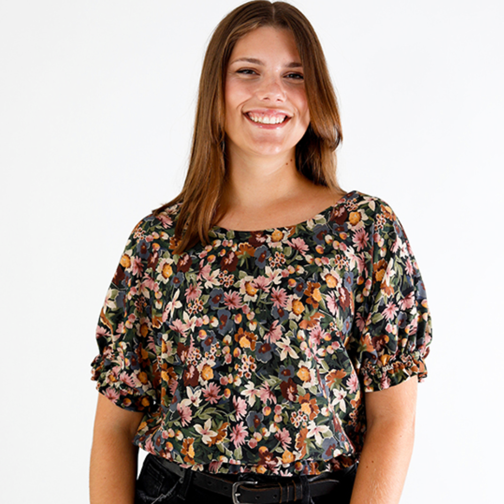 Aria Top Sewing Pattern By Chalk And Notch Patterns.