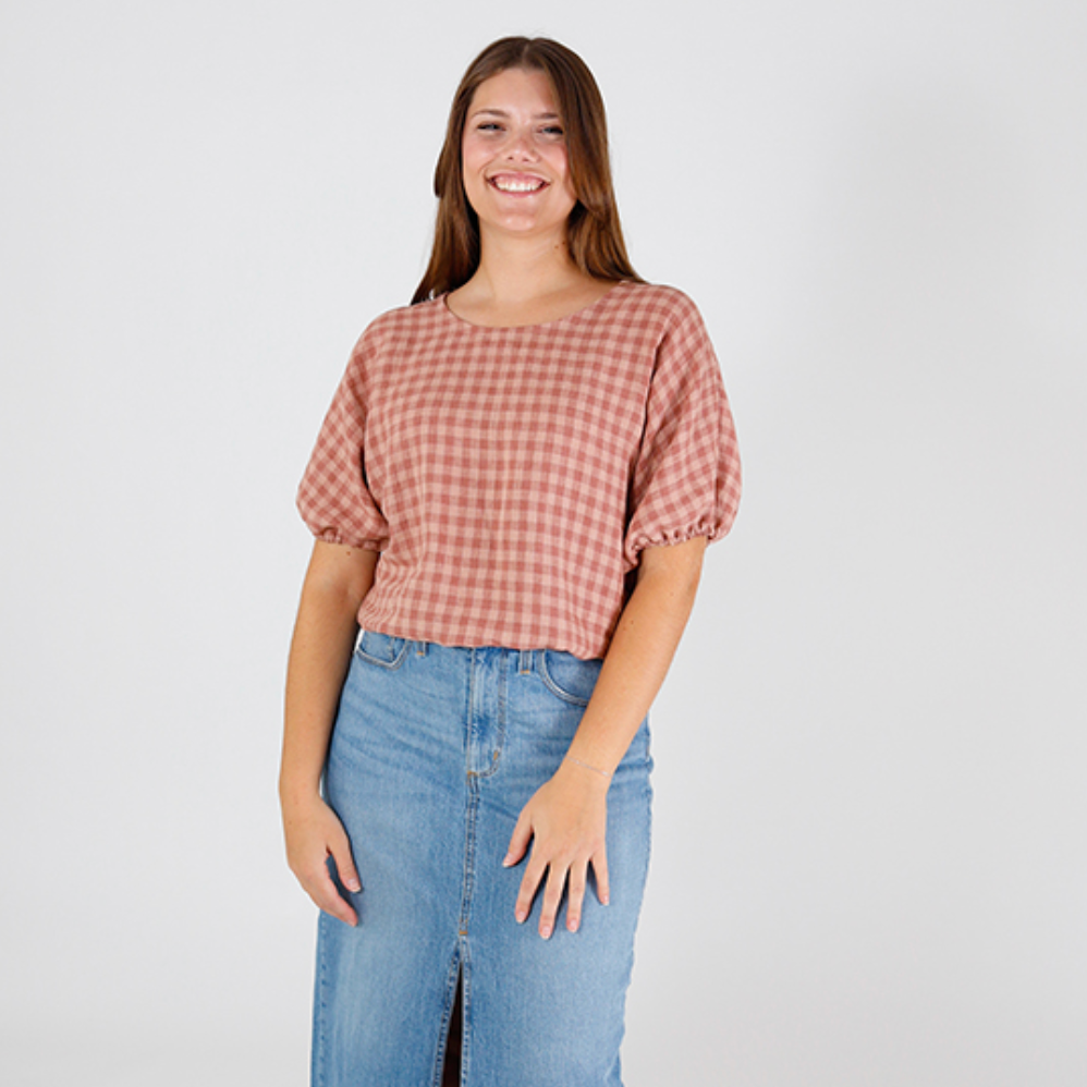 Aria Top Sewing Pattern By Chalk And Notch Patterns.