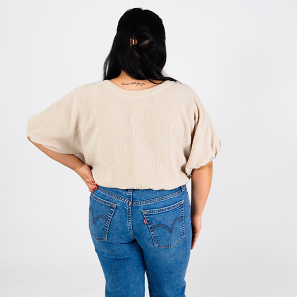 Aria Top Sewing Pattern By Chalk And Notch Patterns.