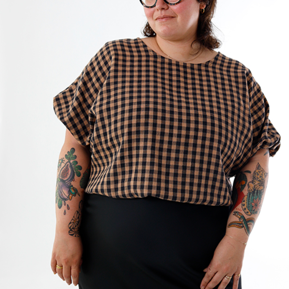 Aria Top Sewing Pattern By Chalk And Notch Patterns.