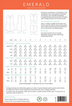 Emerald Dress Pattern from Made By Rae